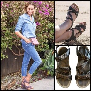 Taos Footwear Bronze Sandals 7.5